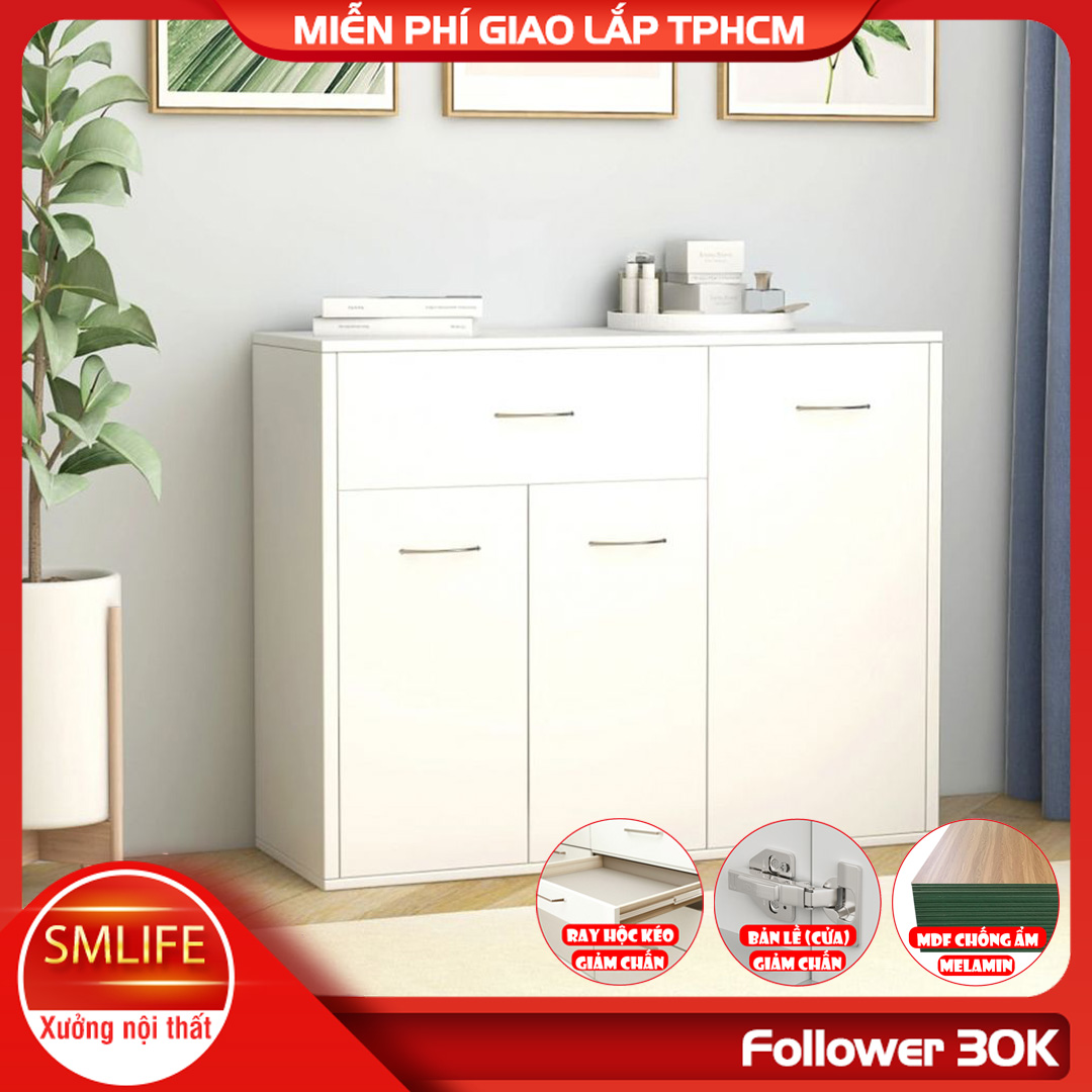 Bàn sảnh ra vào gỗ hiện đại SMLIFE Chausey