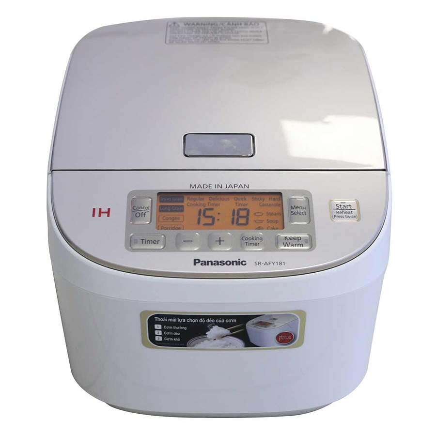 Nồi Cơm Điện Panasonic SR-AFY181WRA 1.8L
