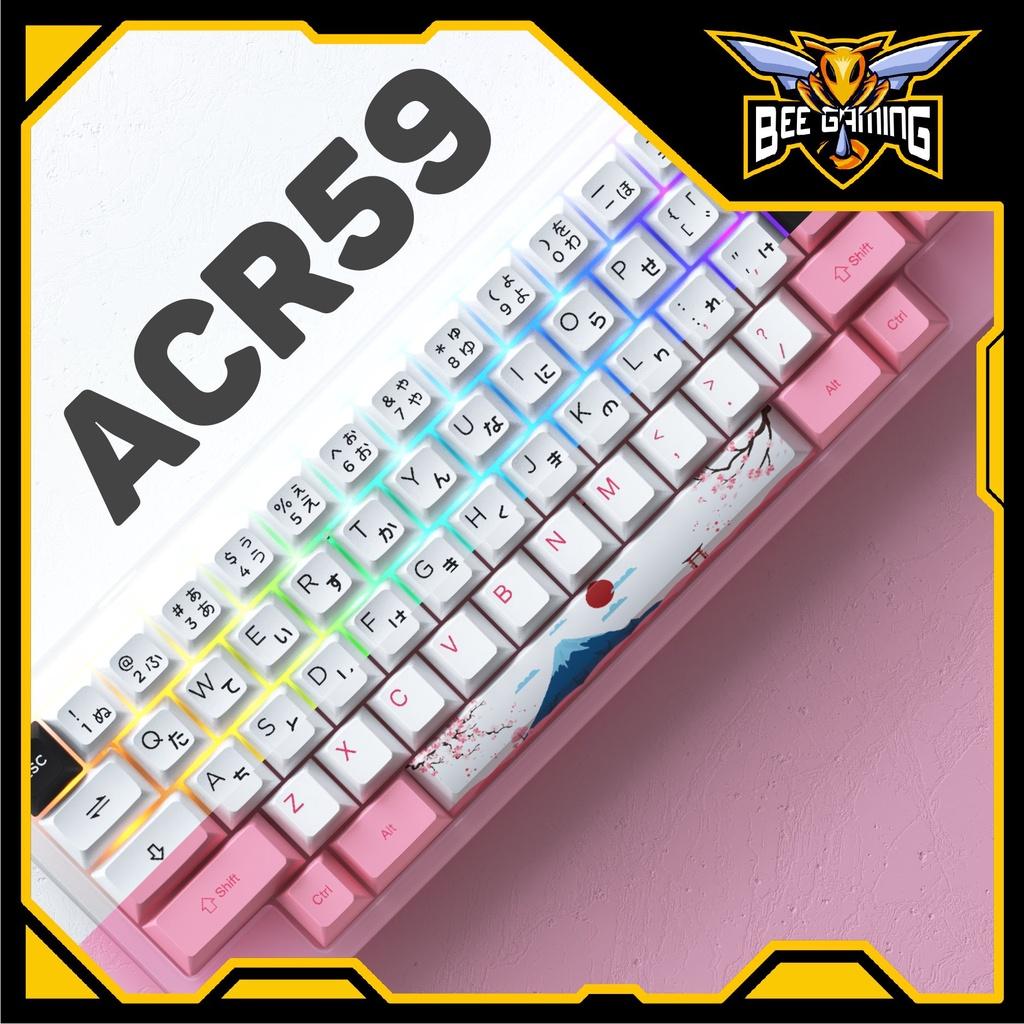 Bàn phím cơ chính hãng AKKO ACR59 (Hotswap / RGB / AKKO CS Jelly Switch