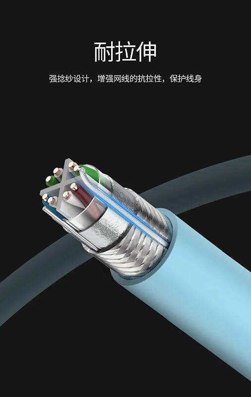 Ugreen UG70317NW124TK 305M Cáp mạng S/FTP CAT6 Engineering Version 0.58mm Pure Copper Wire Core 23AWG - HÀNG CHÍNH HÃNG