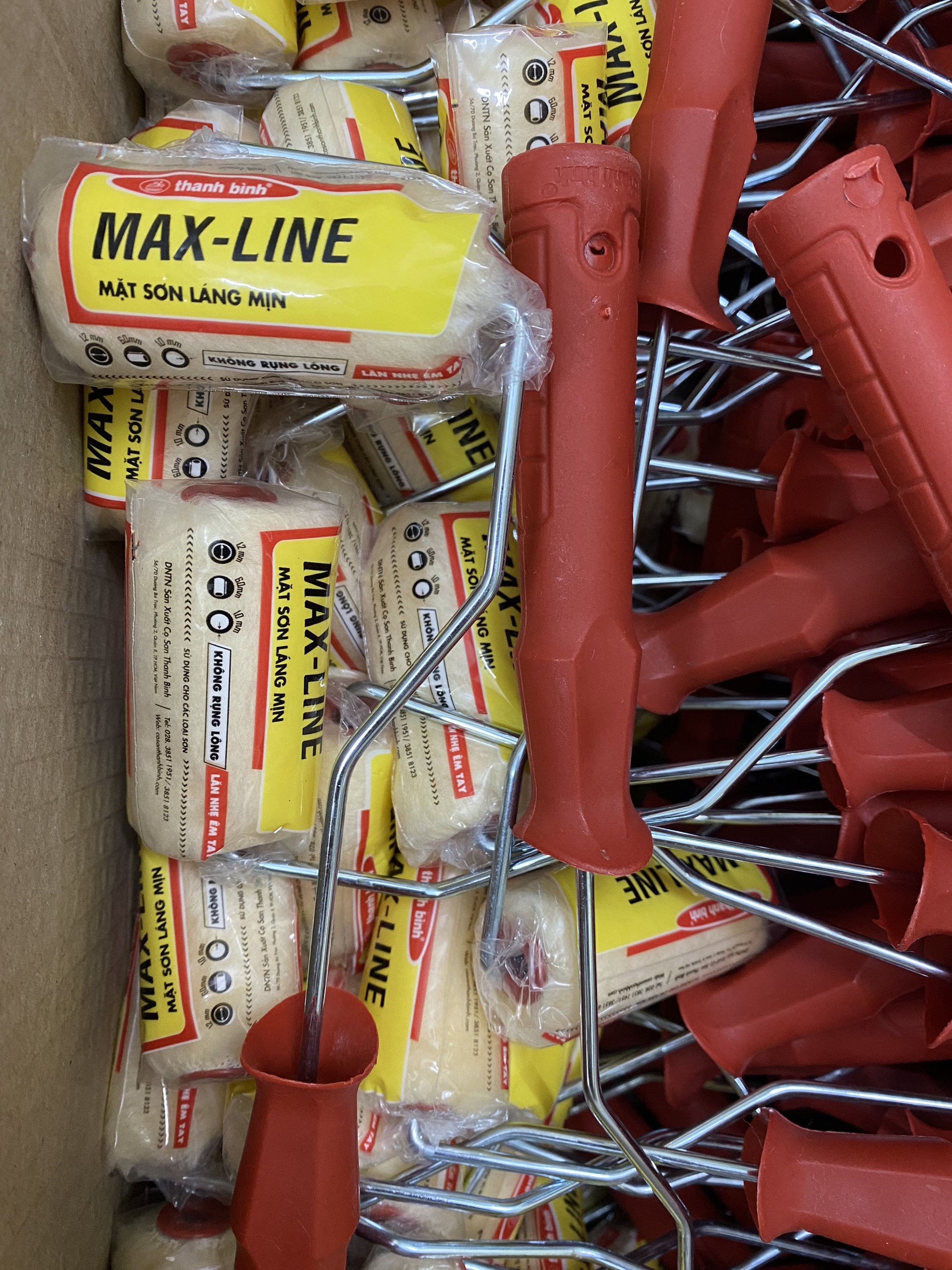 Cọ lăn chỉ Mini Max - Line Thanh Bình 6cm - LC60