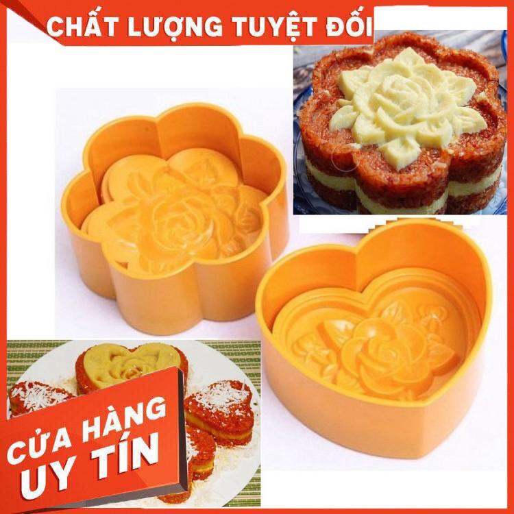 Khuôn ép xôi 5 cánh hoa hồng