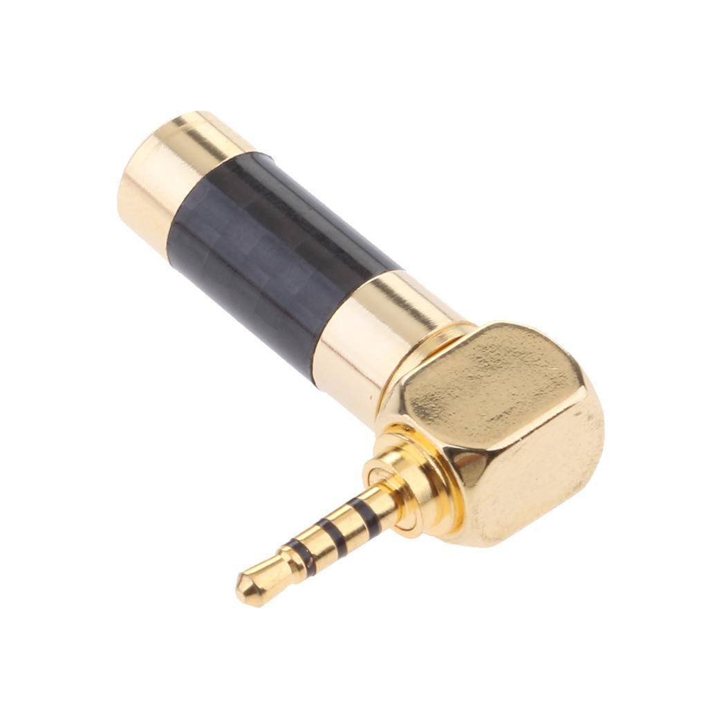 Professional 2.5mm Jack Gold Plated Audio Stereo adapter Converter for Headphone