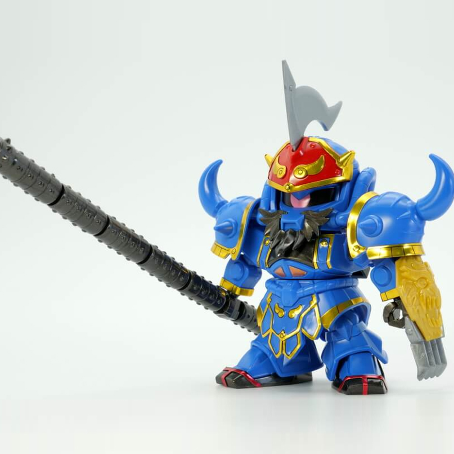 Đồ chơi lắp ráp SD Gundam A001 Hoàng Cái (Huang Gai) mô hình 3D nhân vật Gundam Tam Quốc Chí Three Kingdom - Phe Ngô