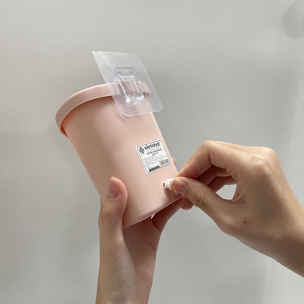 Cốc Đa Năng Để Đồ Tiện Dụng Dán Tường Dễ Thương, Để Bàn Chải, Kem Đánh Răng, Cốc Đựng Đồ Dùng Nhà Tắm Tiện Dụng, Dễ Dàng Sử Dụng. Kingler 4062