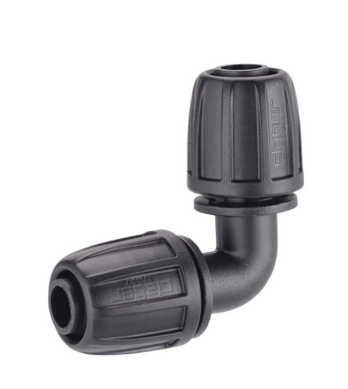Co nối ống Claber 1/2" khớp nối ren vặn 91025