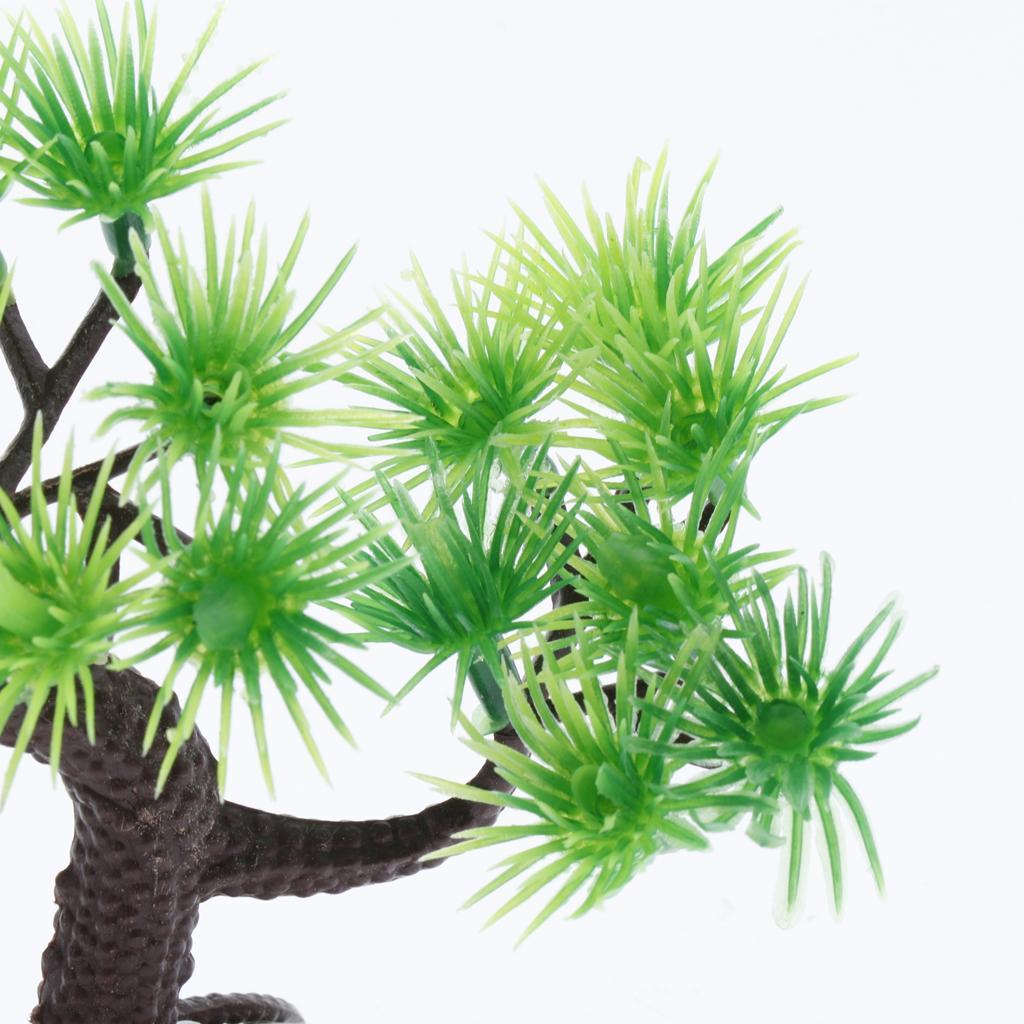 Aquarium Decor Fish Tank Decoration Ornament Artificial Plastic Plant