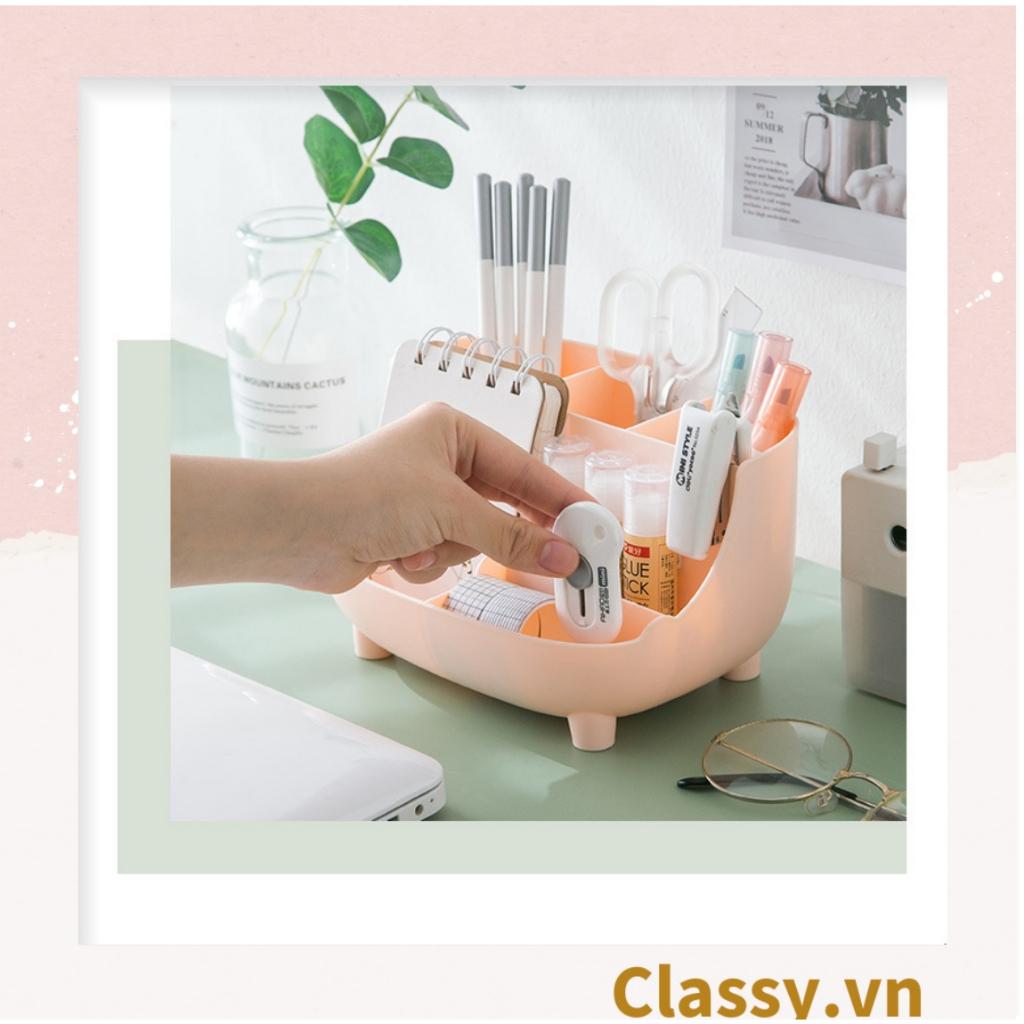 Kệ đựng mỹ phẩm  Classy đa năng 6 ngăn tiện lợi để bàn PK1090