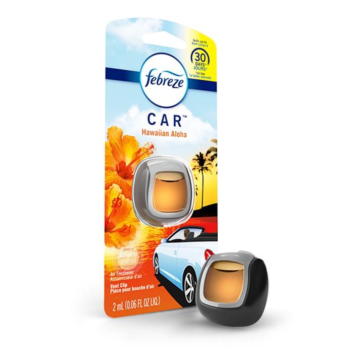 Nước hoa ô tô Febreze Air Freshener Car Vent Clips kẹp cửa gió xe hơi