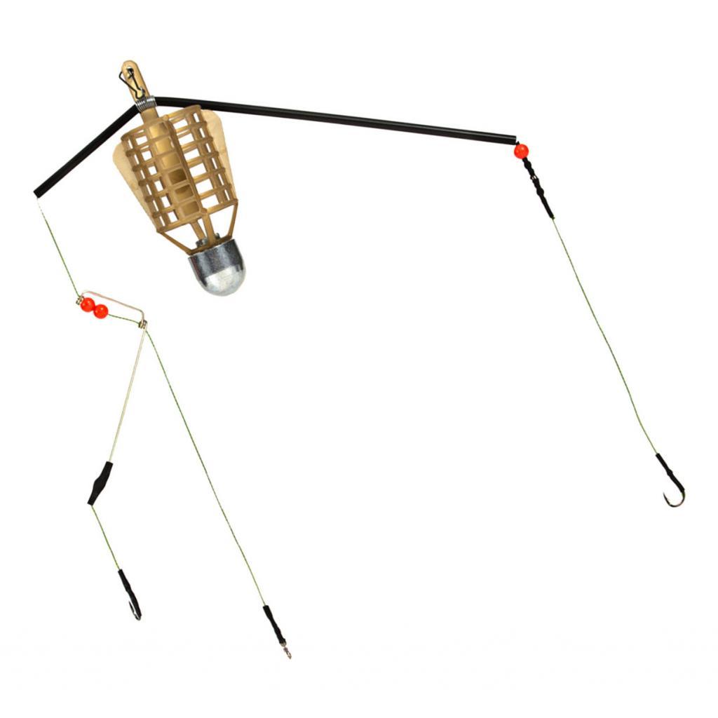 Fishing Lure Cage With Line Hooks Carp Method Baits Thrower Terminal Tackle
