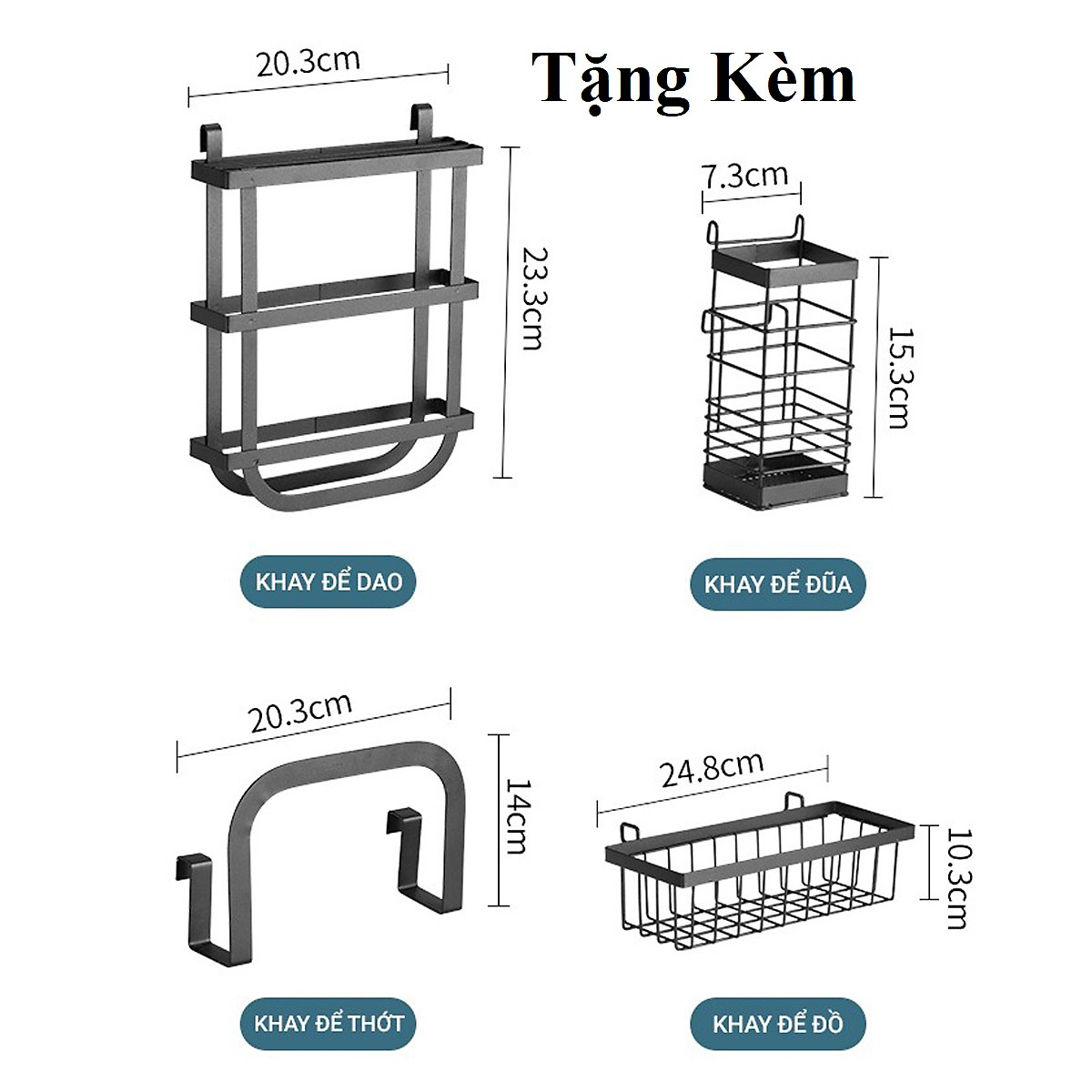 Kệ Để Bát Thông Minh, Giá Kệ Để Chén Bát Đũa Đa Năng Chọn Size (65/85/95/125cm – 1 tầng/2 tầng) – Thép Carbon Không Gỉ - Sơn Tĩnh Điện Cao Cấp Siêu Bền – Chống Bám Bụi Chính Hãng MINIIN