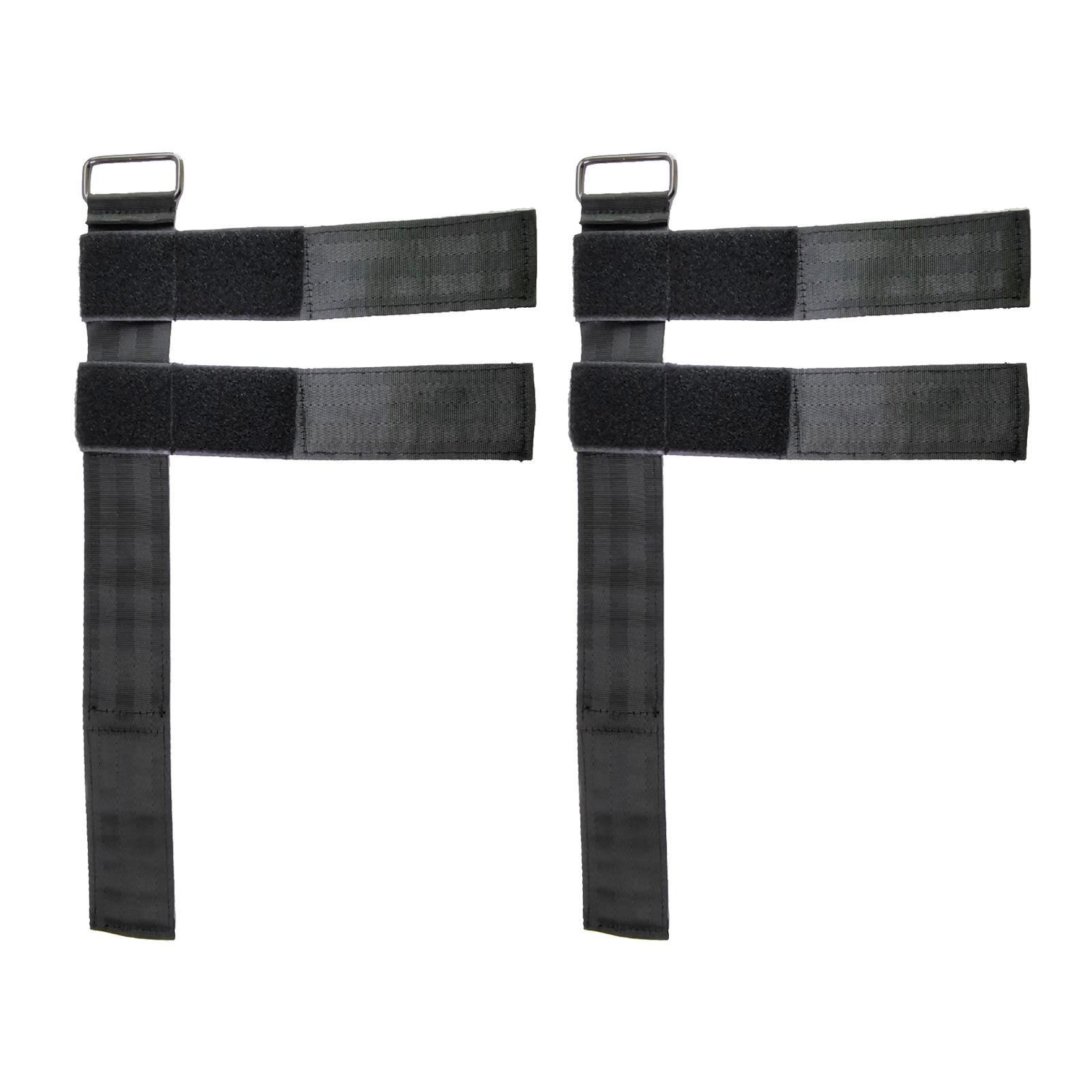 2x D Ankle Anchor Belt Ankle Cuffs Adjustable Tibialis Trainer Wear Resistant Ankle Strap for Weight Lifting Workout Power Training Gym