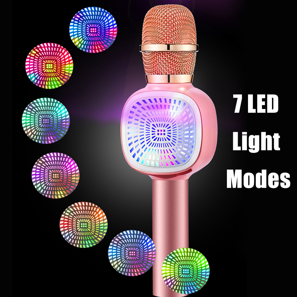 Micrô giám sát di động cho trẻ em với hiệu ứng ánh sáng LED