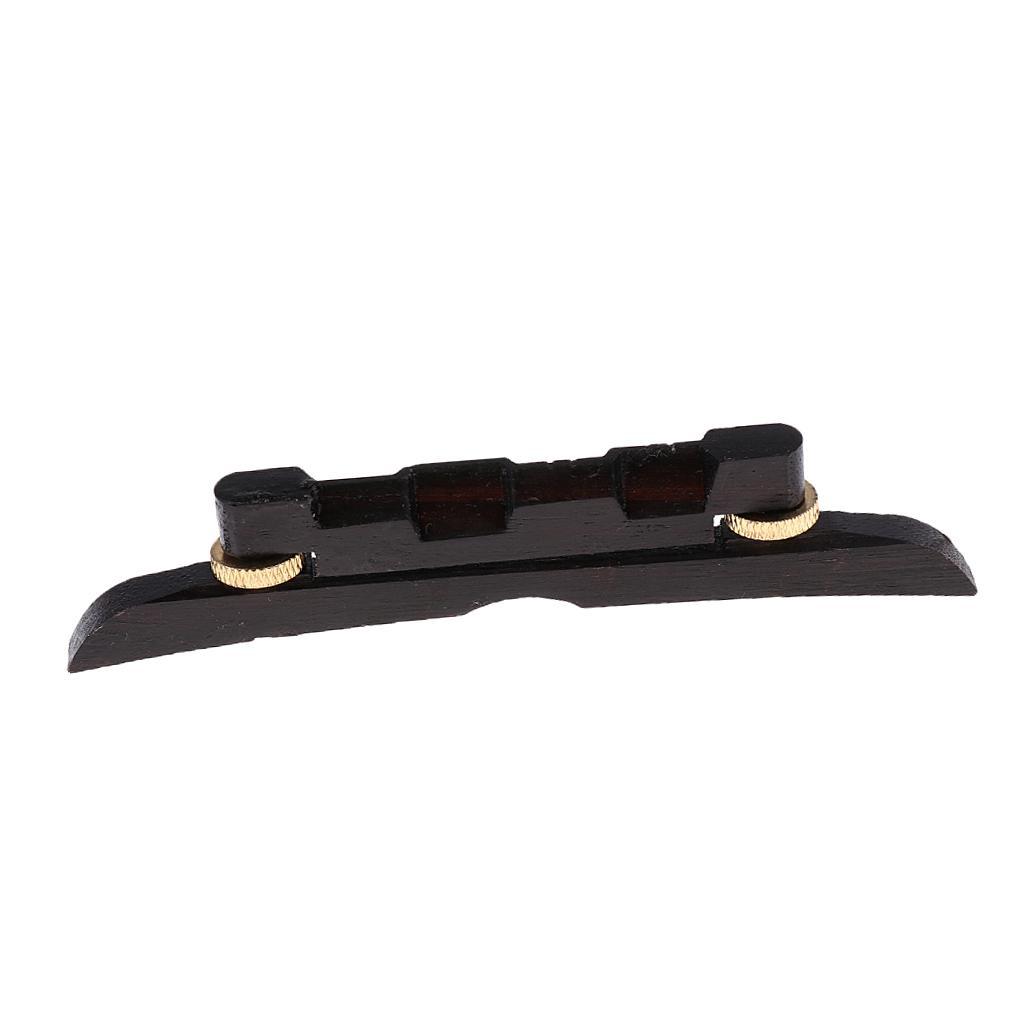 Ebony Mandolin Bridge for Mandolin Replacement Accessory