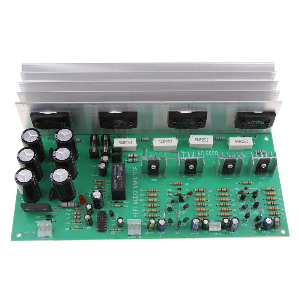 High-performance Amplifier Board, 150 W + 150 W, Two-channel Stereo System, Type B.