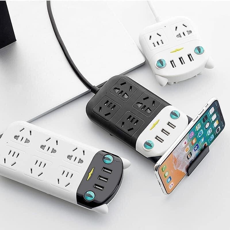 Ổ ĐIỆN USB 7 CỔNG HÌNH CON MÈO SIÊU TIỆN DỤNG