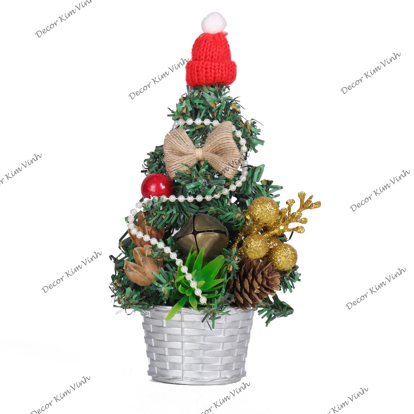 Cây Thông Nhí TNM17 Cây 20cm Trang Trí Giáng Sinh Cây Thông Noel