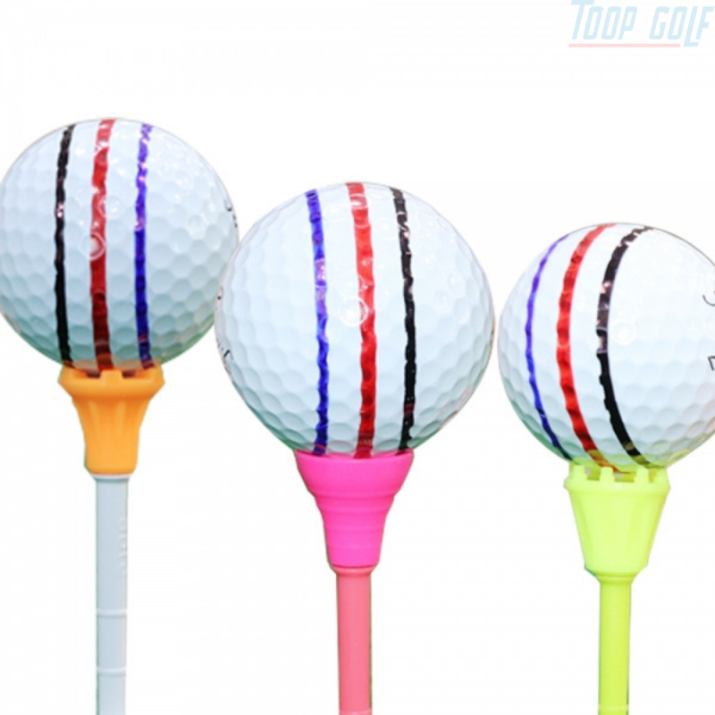 Que đỡ bóng golf King Tee hộp 12 tee chất liệu nhựa Silicone gia tăng khoảng cách đánh bóng golf