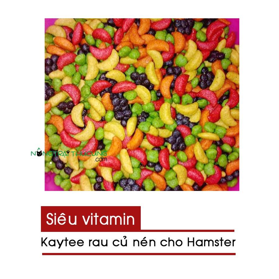 Kaytee Rau Củ Nén Cho Hamster – Siêu Vitamin - [Nông Trại Thú Cưng]