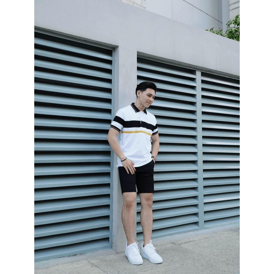 Áo thun nam cá sấu xịn xò cổ trụ siêu đẹp