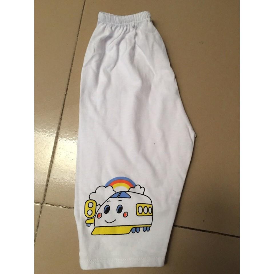 Combo 5 quần dài sơ sinh 100% cotton