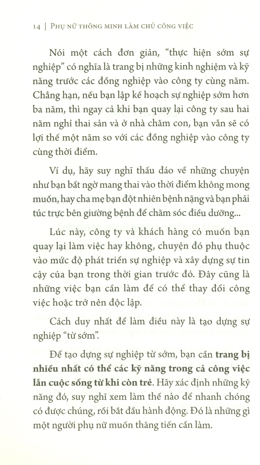 Phụ Nữ Thông Minh: Làm Chủ Công Việc