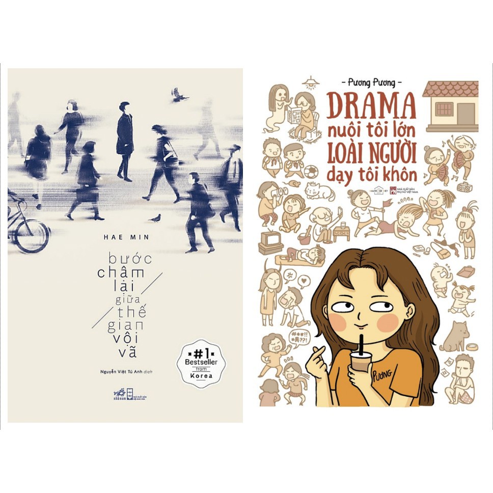 Combo Drama Nuôi Tôi Lớn Loài Người Dạy Tôi Khôn + Bước Chậm Lại Giữa Thế Gian Vội Vã