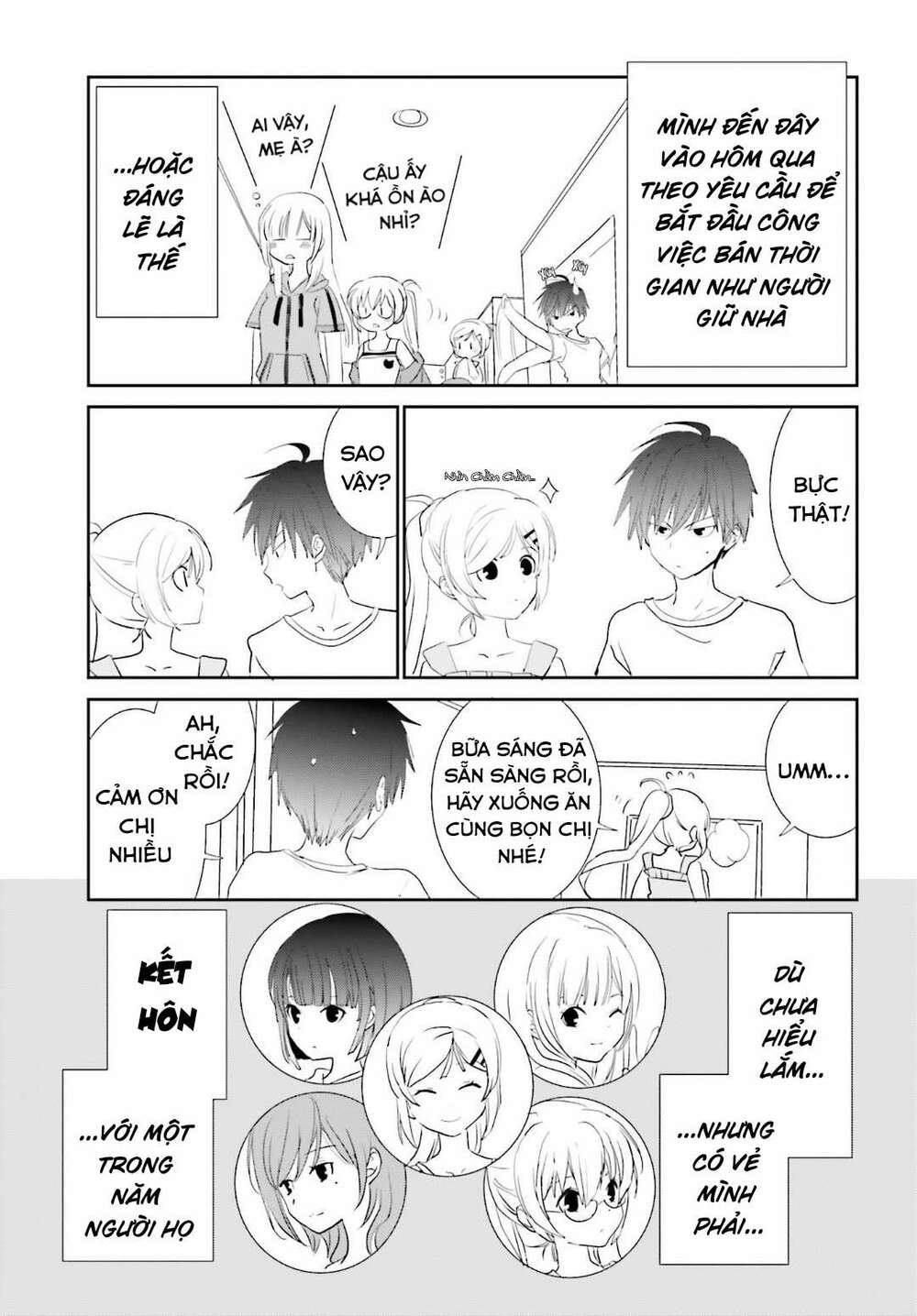 Miharashi-Sou No 5-Nin No Hanayome Chapter 3 - Trang 10