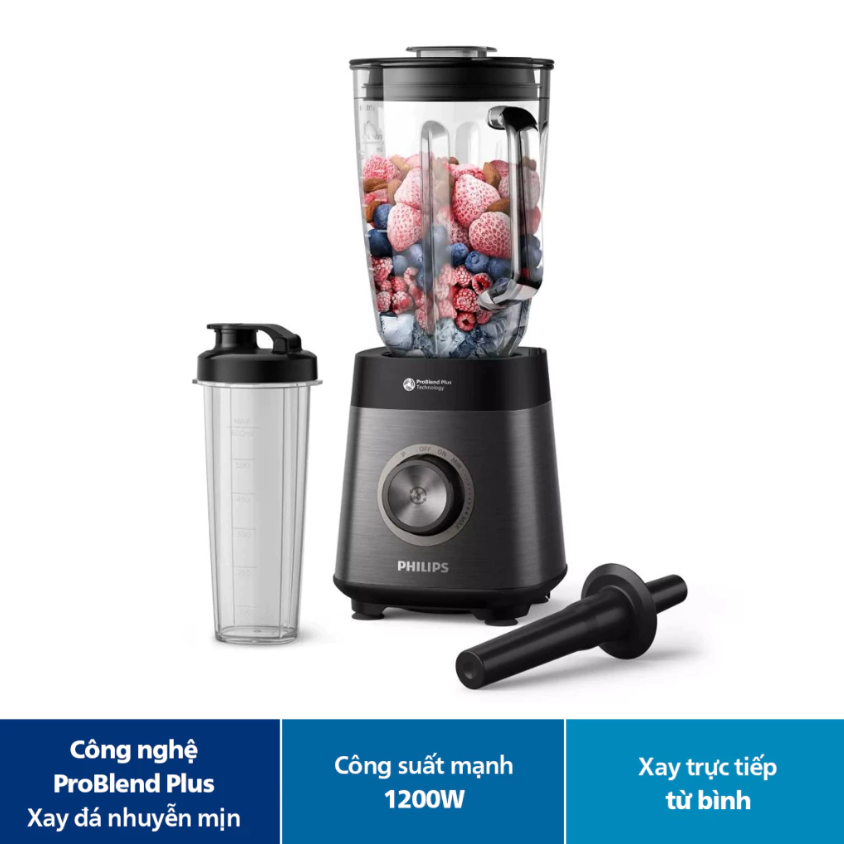 Máy xay sinh tố Philips HR3041/00 - Hàng chính hãng