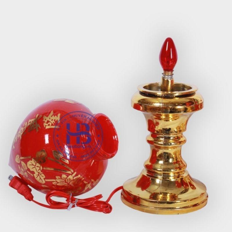 Đèn thờ đào 3
