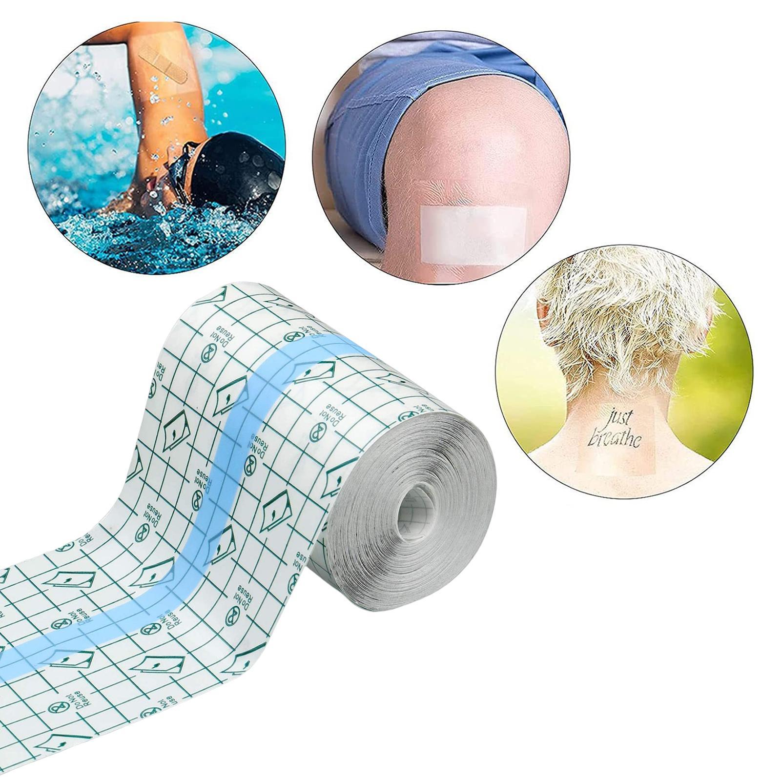 10m Shower Transparent Film Waterproof Clear Bandages Tape