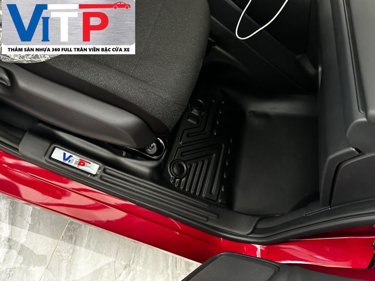 Thảm sàn ViTP Nhựa 360 Full Tràn Viền Bậc Cửa Xe Dành Cho Honda HRV 2022
