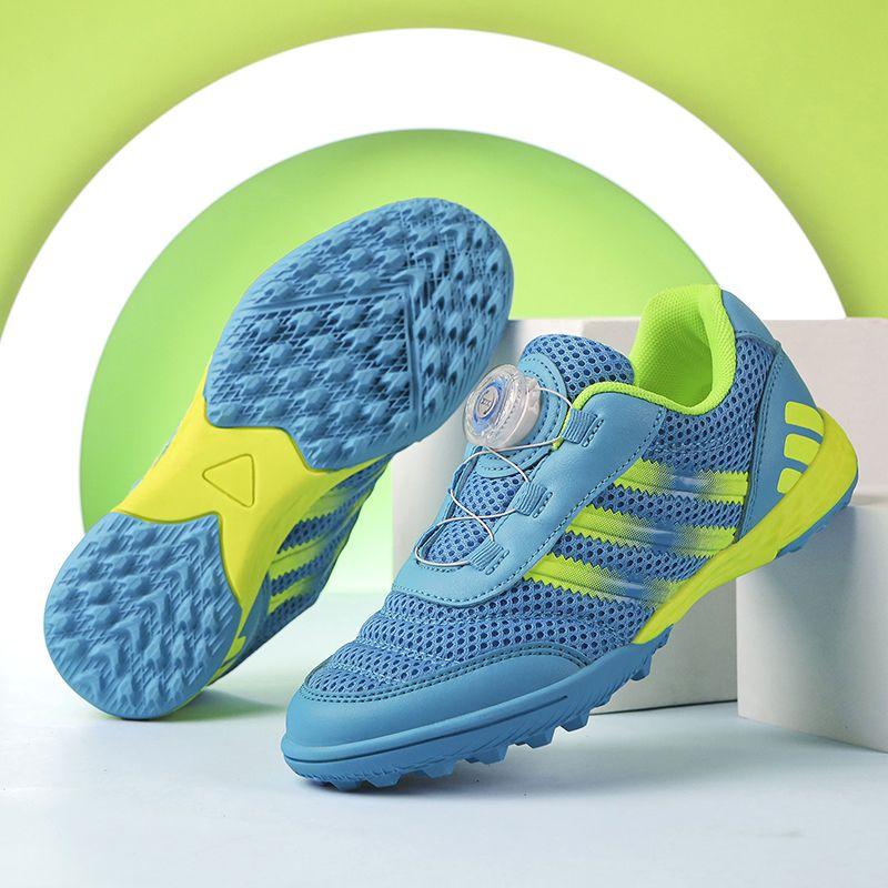 LLLSYLOVE mùa hè Breathable lưới trẻ em giày bóng đá cho bé trai cô gái học sinh trẻ em nghiền đinh TF thể thao leo núi đào tạo giày