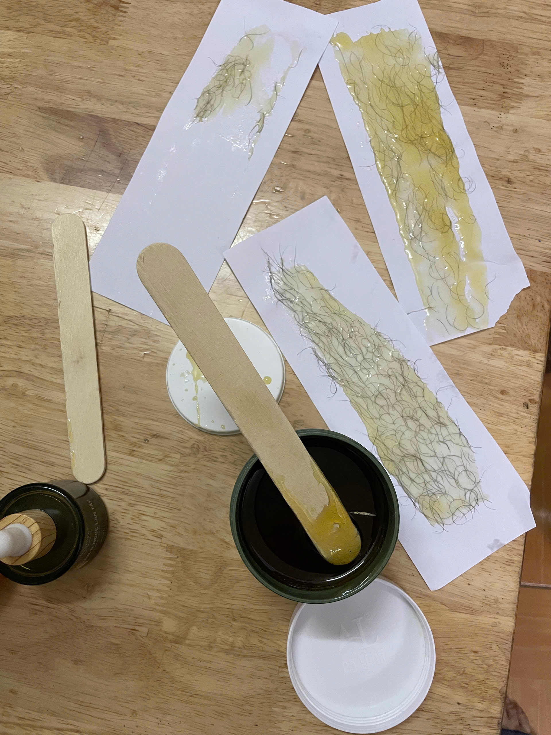 Sáp Wax Lông An Lành / Wax Lông Nách Tay / Chân (Tặng giấy và que )