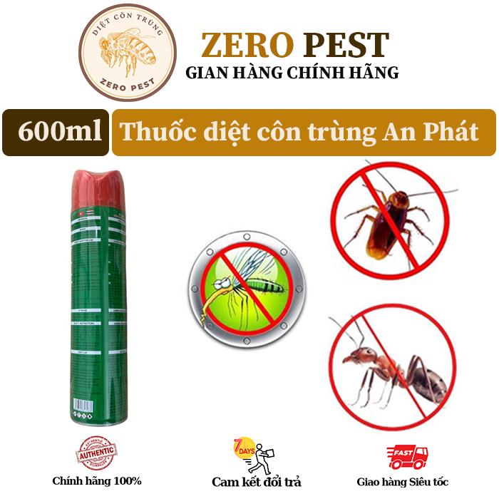 Thuốc diệt muỗi An Phát 600ml, thuốc diệt kiến An Phát, thuốc diệt gián An Phát, thuốc diệt côn trùng An Phát hiệu quả