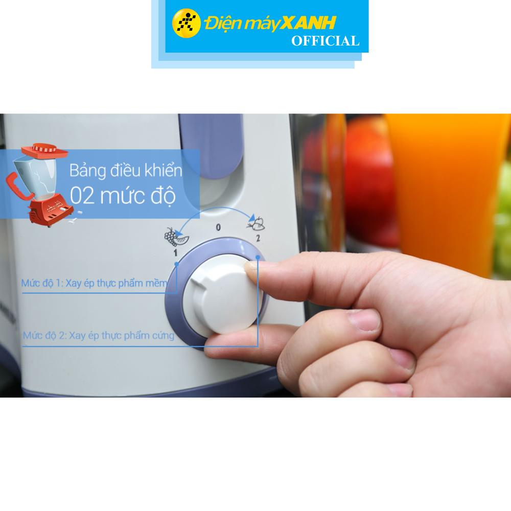Máy ép trái cây Philips HR1811 - Hàng Chính Hãng