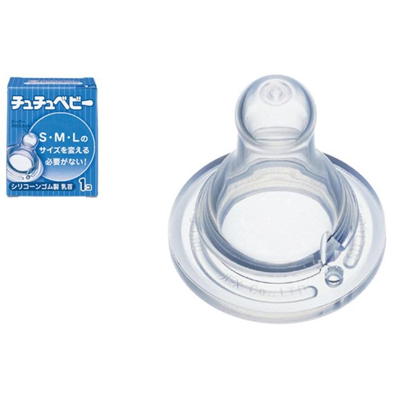 Núm ty Chuchu silicone (cổ thường) (NT-086) - Nhật Bản