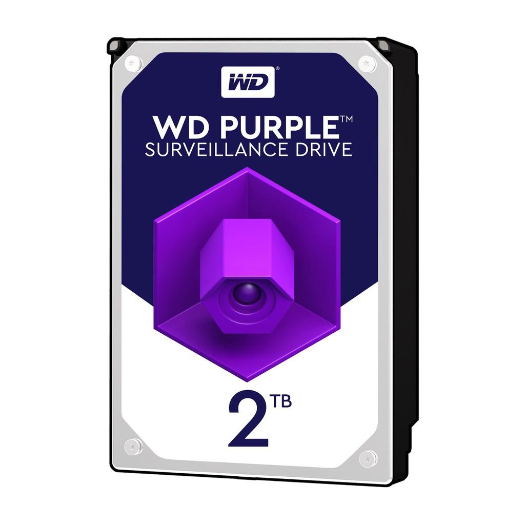 Ổ cứng 2TB Purple, chuyên dụng cho Camera, bh 3 năm chính hãng