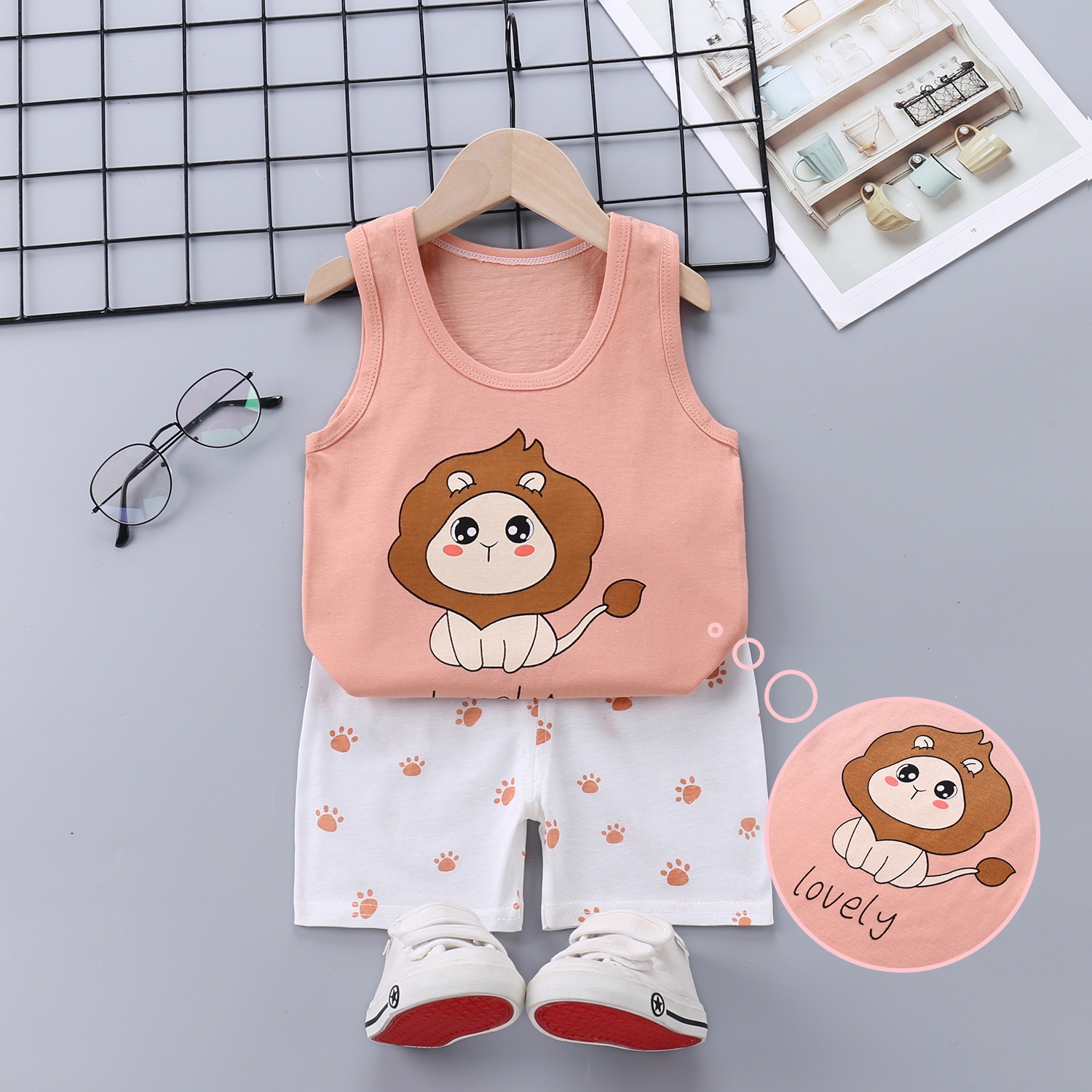Bộ quần áo cho bé gái Easy Baby từ 7-16kg, đồ bộ cho bé chất vải cotton thoáng mát (SG-407)