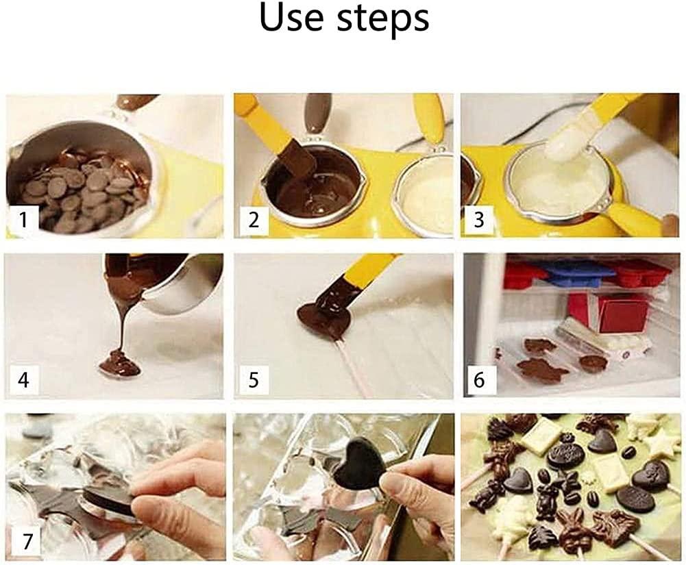 Máy nấu chảy sô cô la, nồi nấu chảy sô cô la nóng bằng nhựa