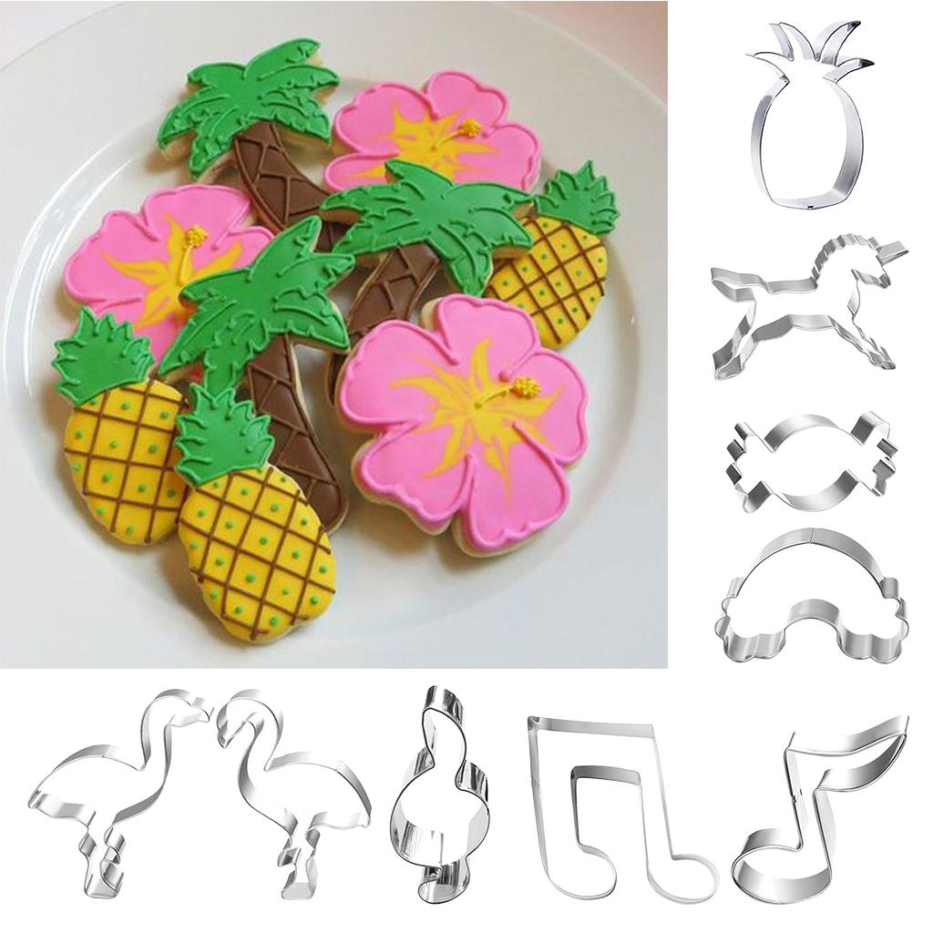 DIY Kids Cake Baking Mould Fondant Chocolate Cookies Baking Molds
