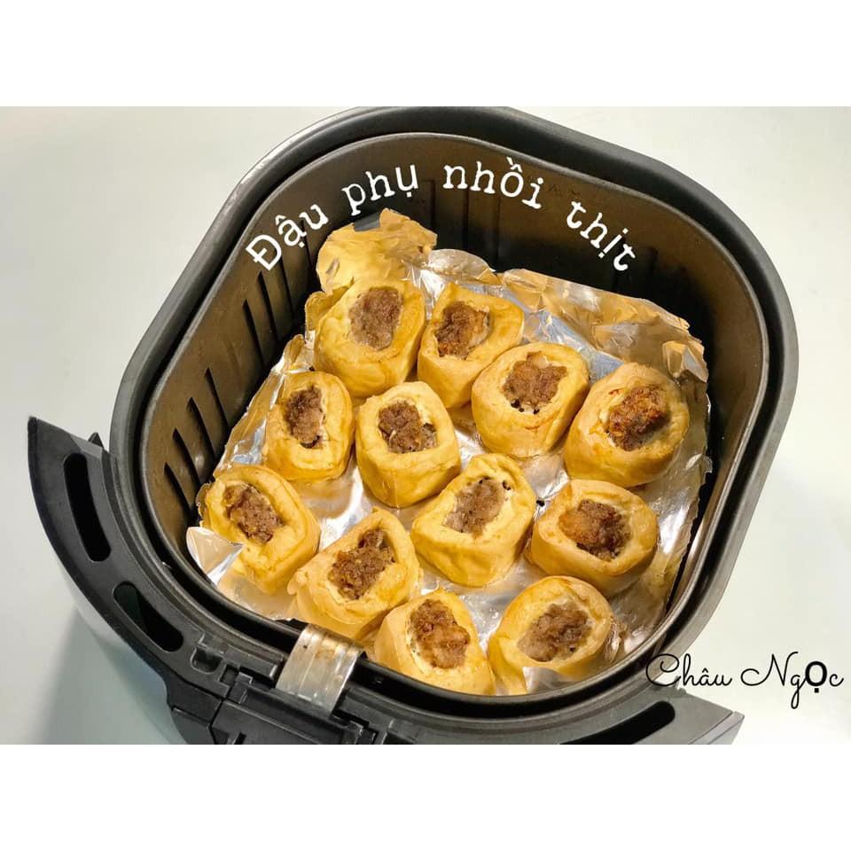 Giấy Nến Tròn Đục Lỗ Đường Kính 23cm ,Set 100 Tờ - Dùng Lót Xửng Hấp và Nồi Chiên Không Dầu