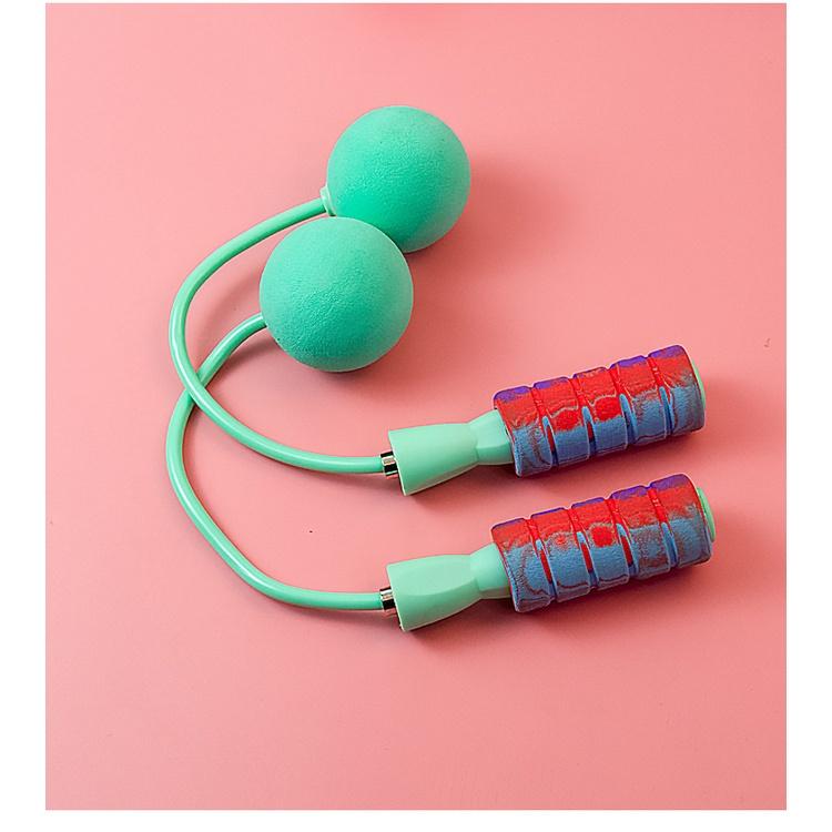 Dây Nhảy Không Dây Đầu Gắn Tạ Thông Minh