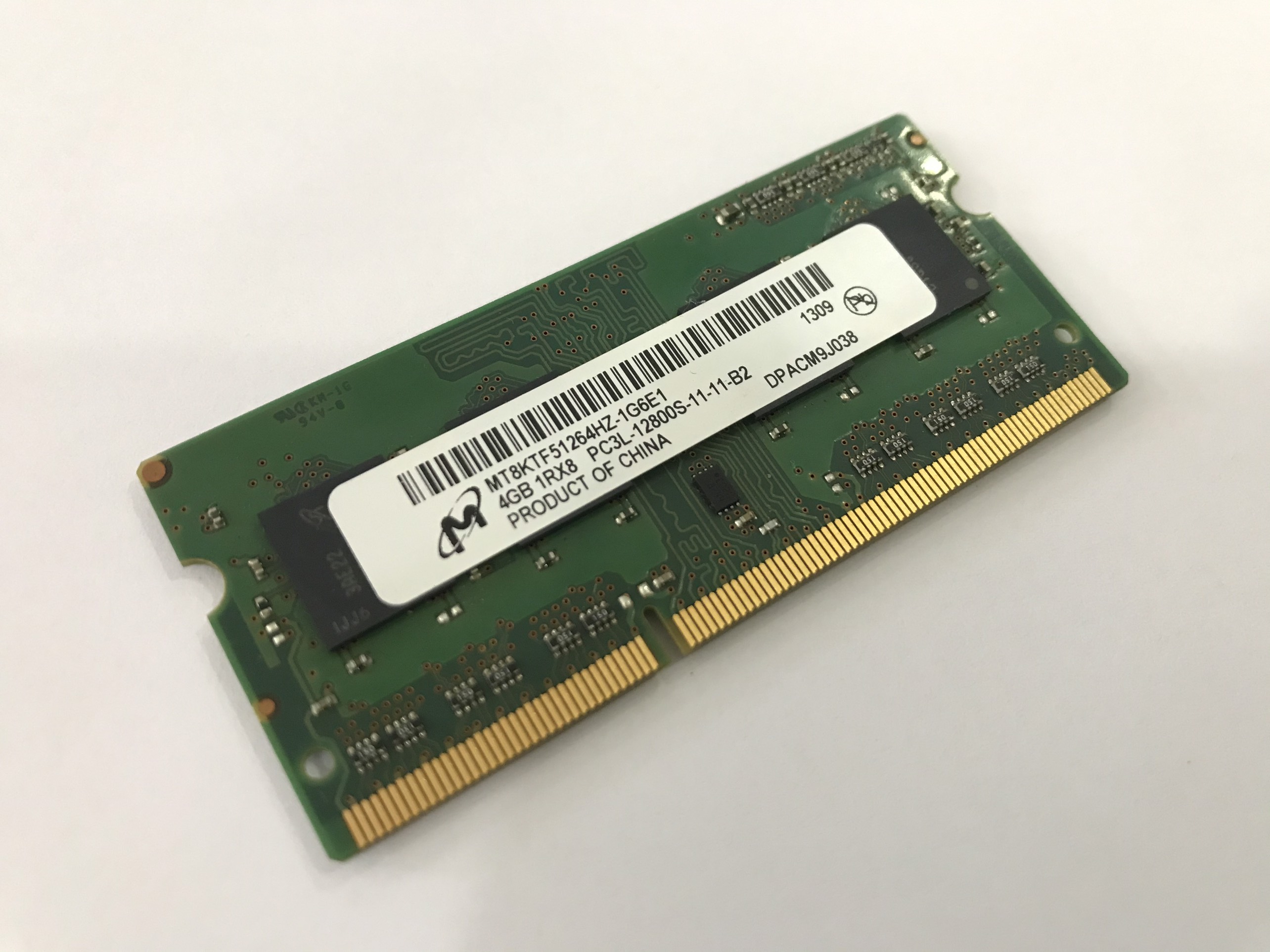 Hình ảnh RAM Laptop Micron 4GB DDR3L Bus 1600 - Hàng Nhập Khẩu