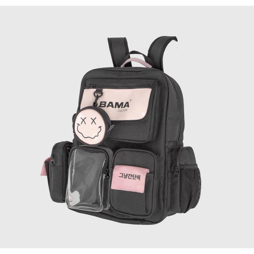 Balo Bama 444 Backpack kèm túi tròn mini