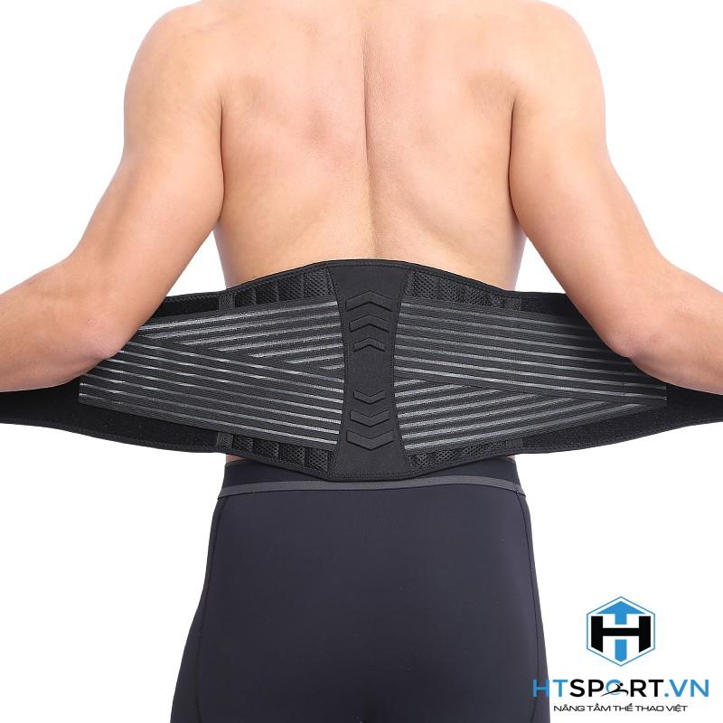 Đai Lưng Tập Gym, Đai Hổ Trợ Bảo Vệ Thắt Lưng Bụng Cao Cấp Tập Thể Hình Gánh Tạ Chính Hãng Aolikes AL7998