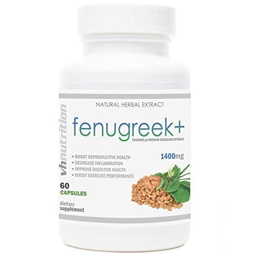 Fenugreek+ | 1400mg Capsules | 60 Capsules Extract Powder