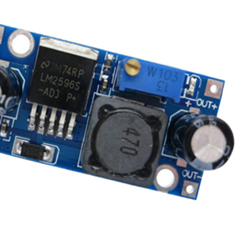 Adjustable 5V / 12V / 24V DC-DC LM2596 Converter Regulators Step-Down Power Modules