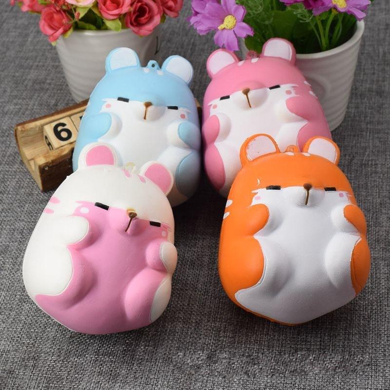 SQUISHY chuột hamster ngồi (nhiều màu