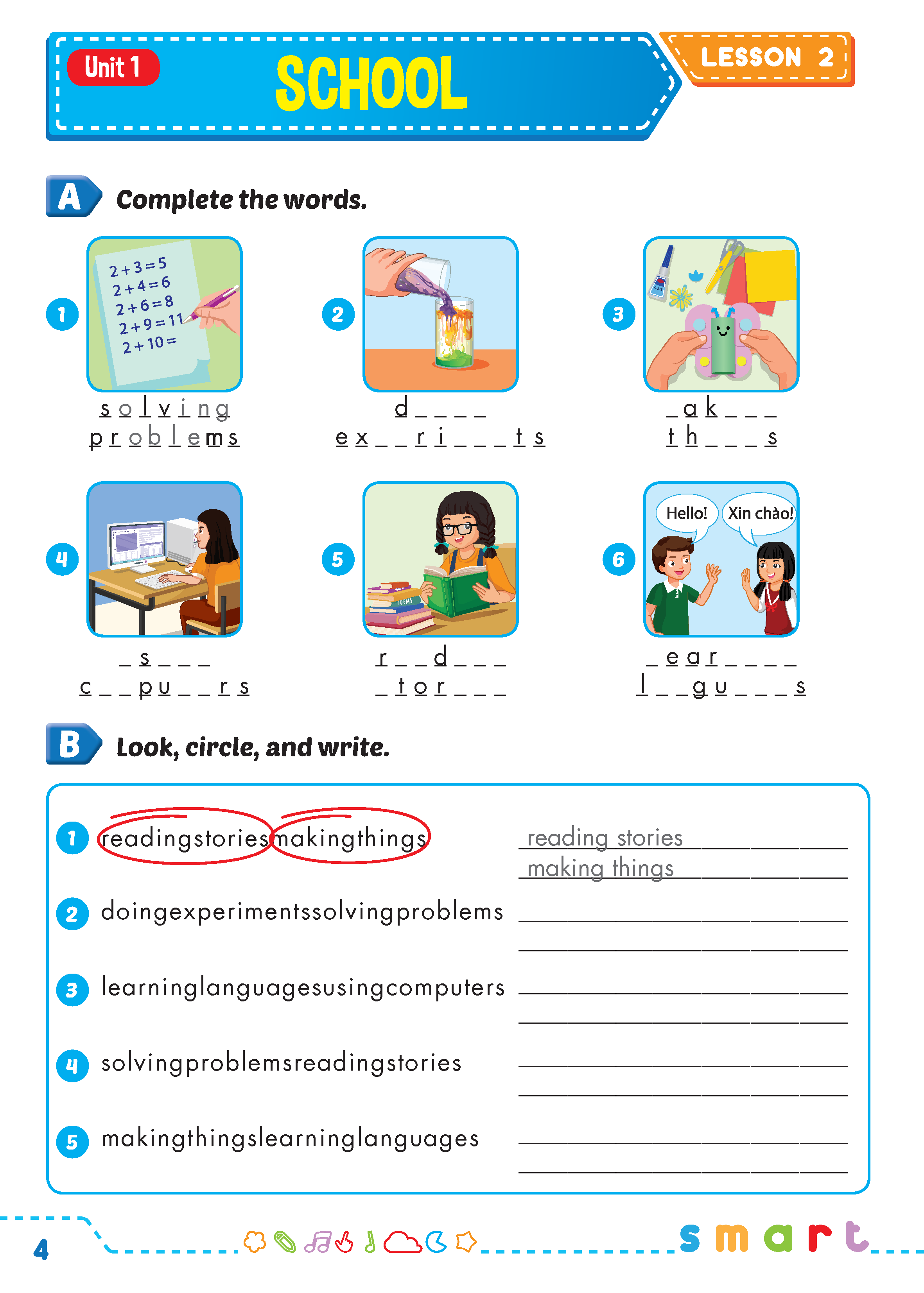 Tiếng Anh 5 i-Learn Smart Start - Workbook (Sách bài tập)